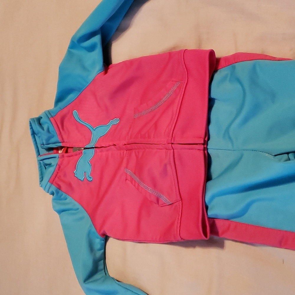 Puma girls track suit